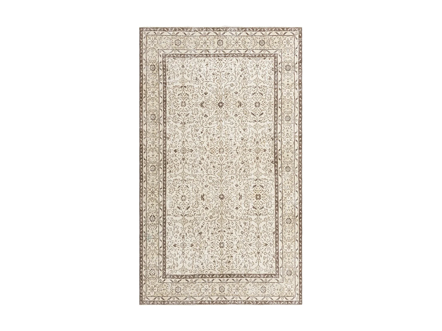 Wollteppich 175x297 Beige Ultra Vintage