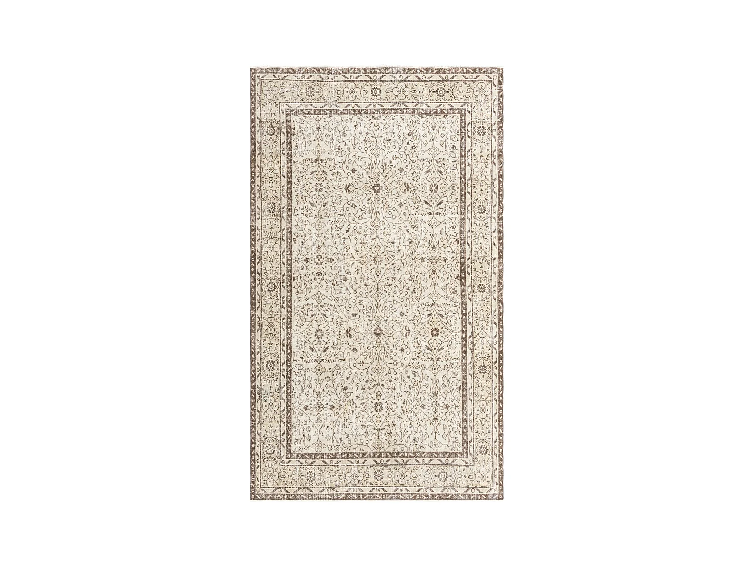 Tapis de laine 175x297 beige Ultra Vintage
