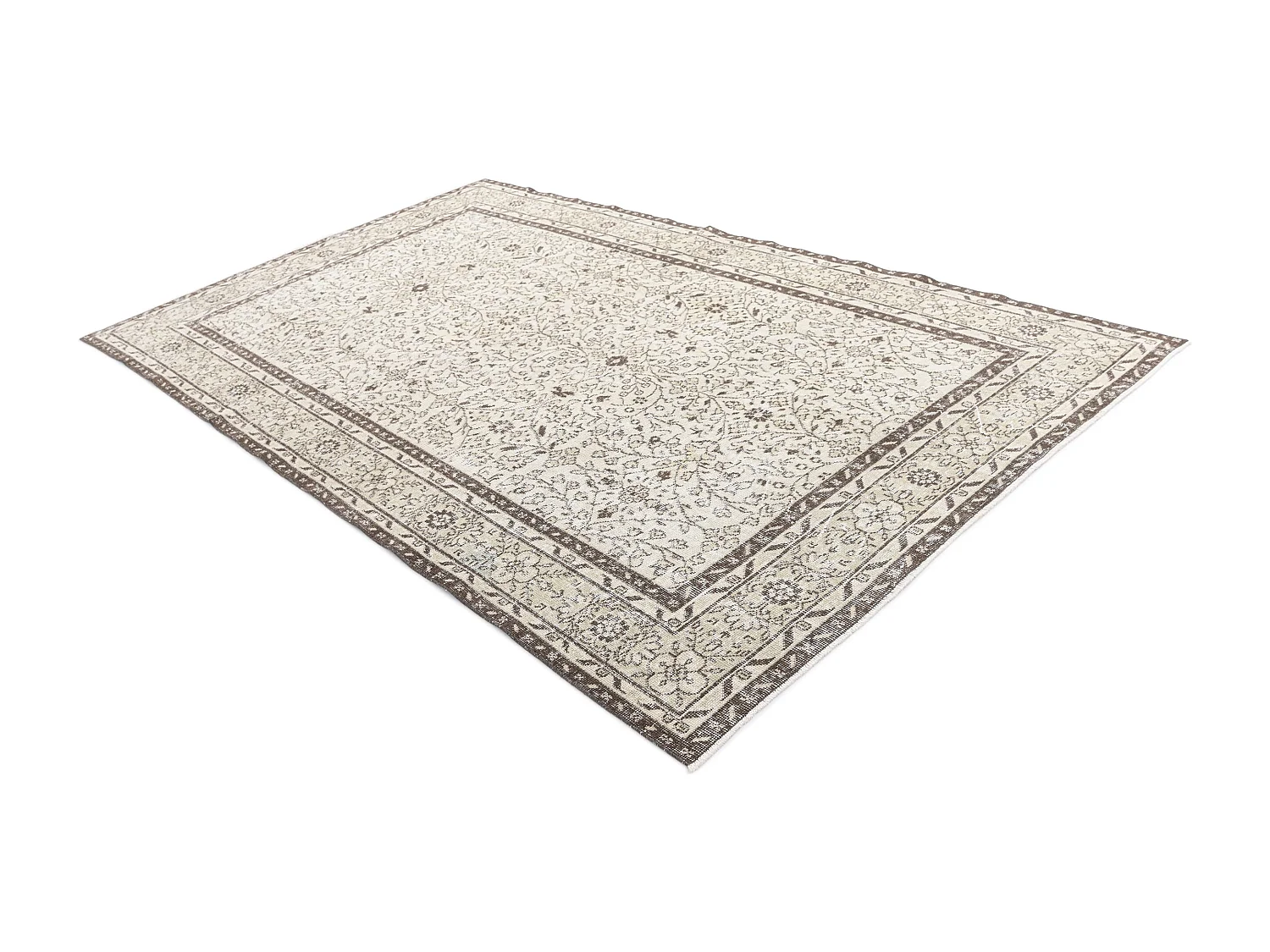 Tapis de laine 175x297 beige Ultra Vintage