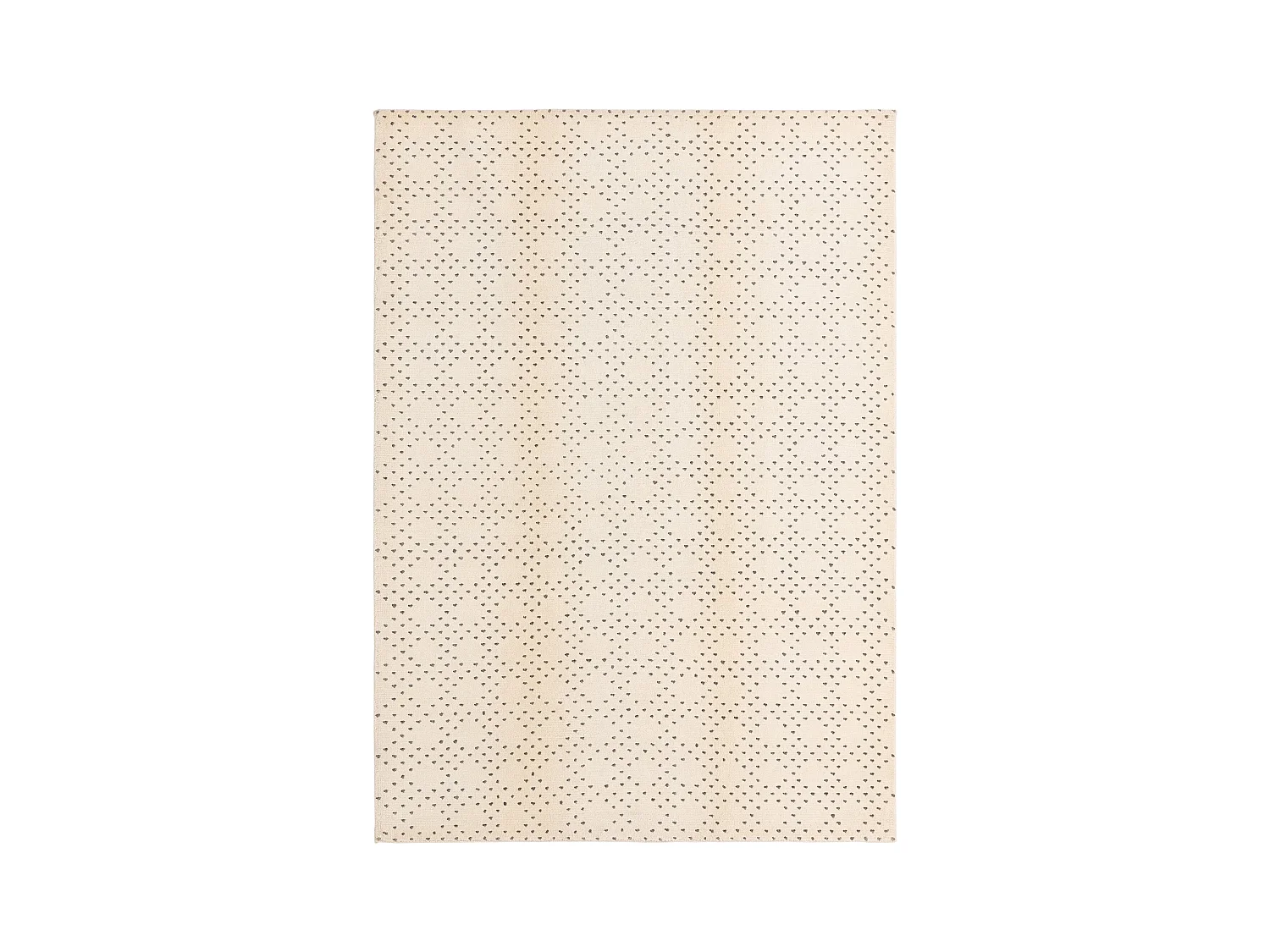 Tapis de laine 170x241 beige Darya