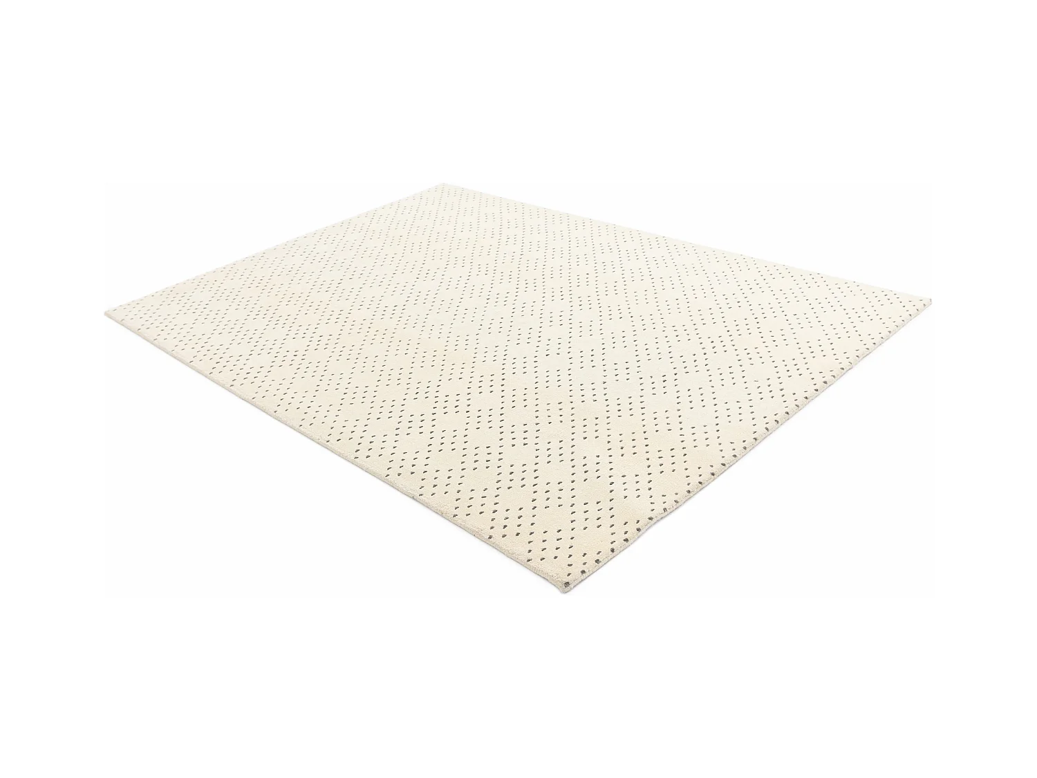 Tapis de laine 170x241 beige Darya