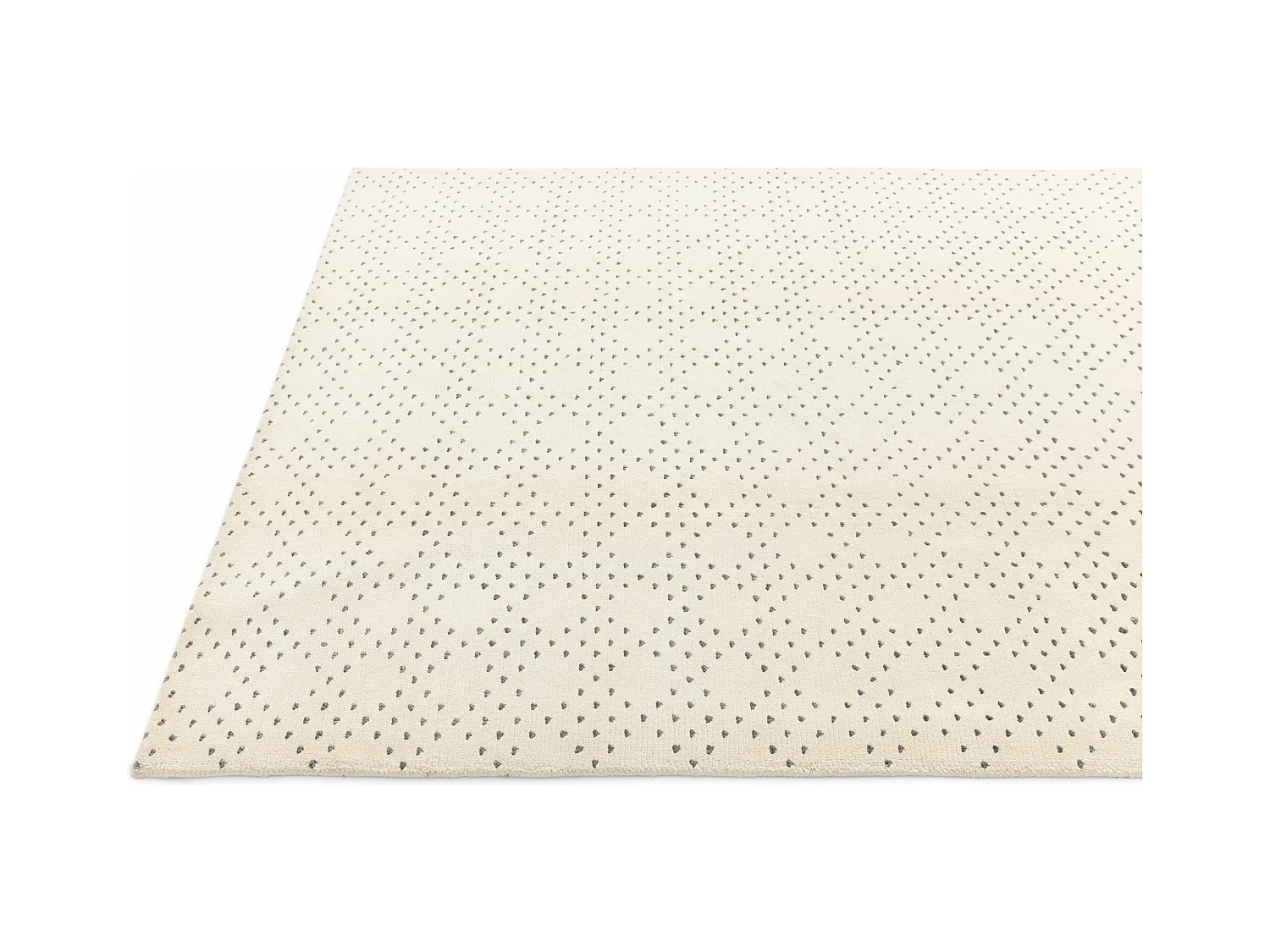 Tapis de laine 170x241 beige Darya