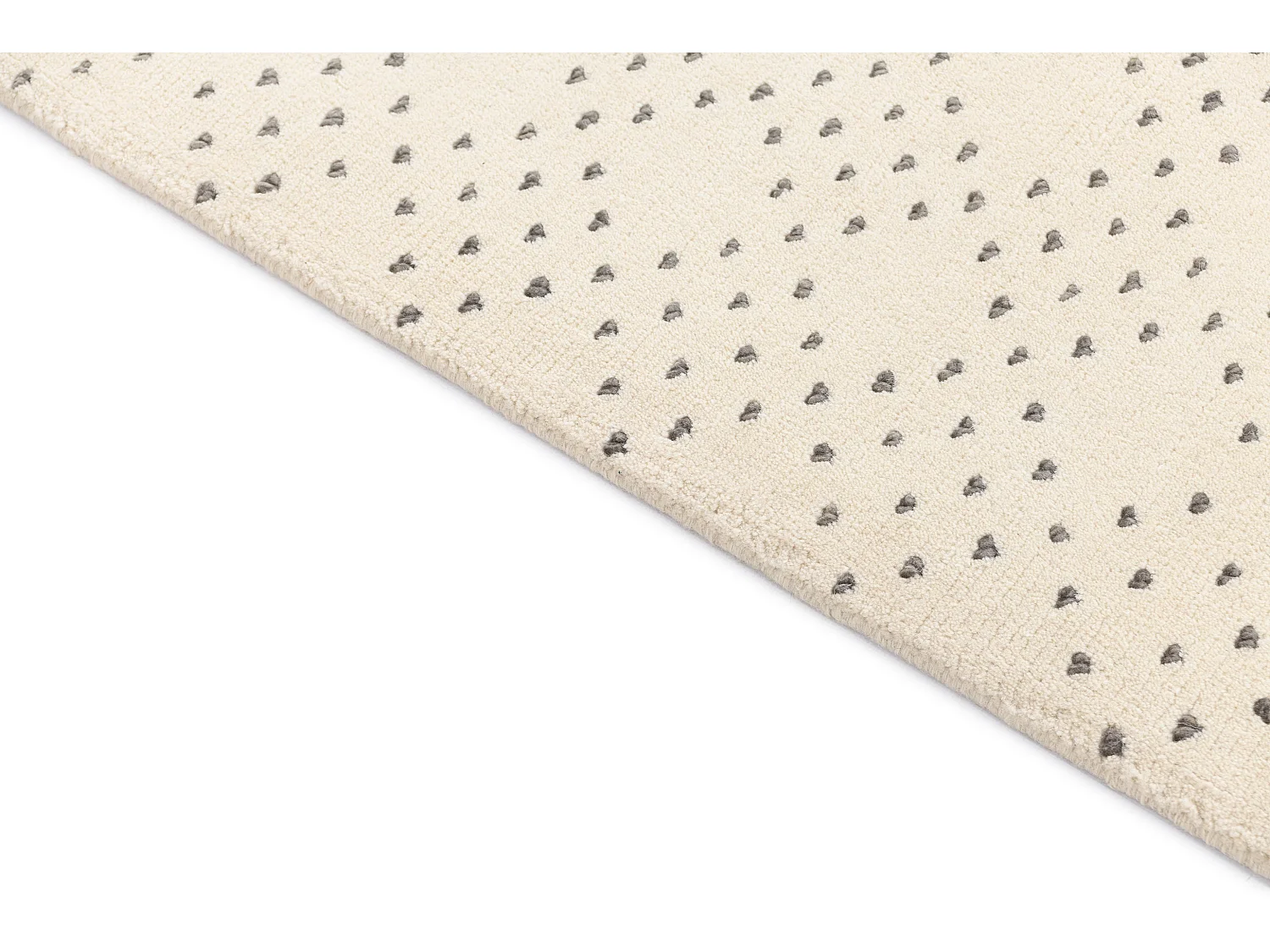 Tapis de laine 170x241 beige Darya