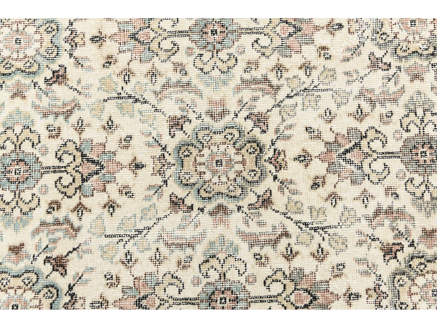 Tappeto in lana 119x221 beige Ultra Vintage
