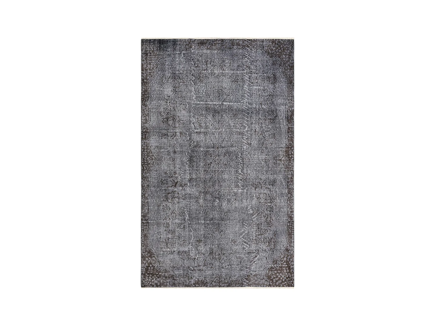Tapis de laine 163x267 gris Ultra Vintage
