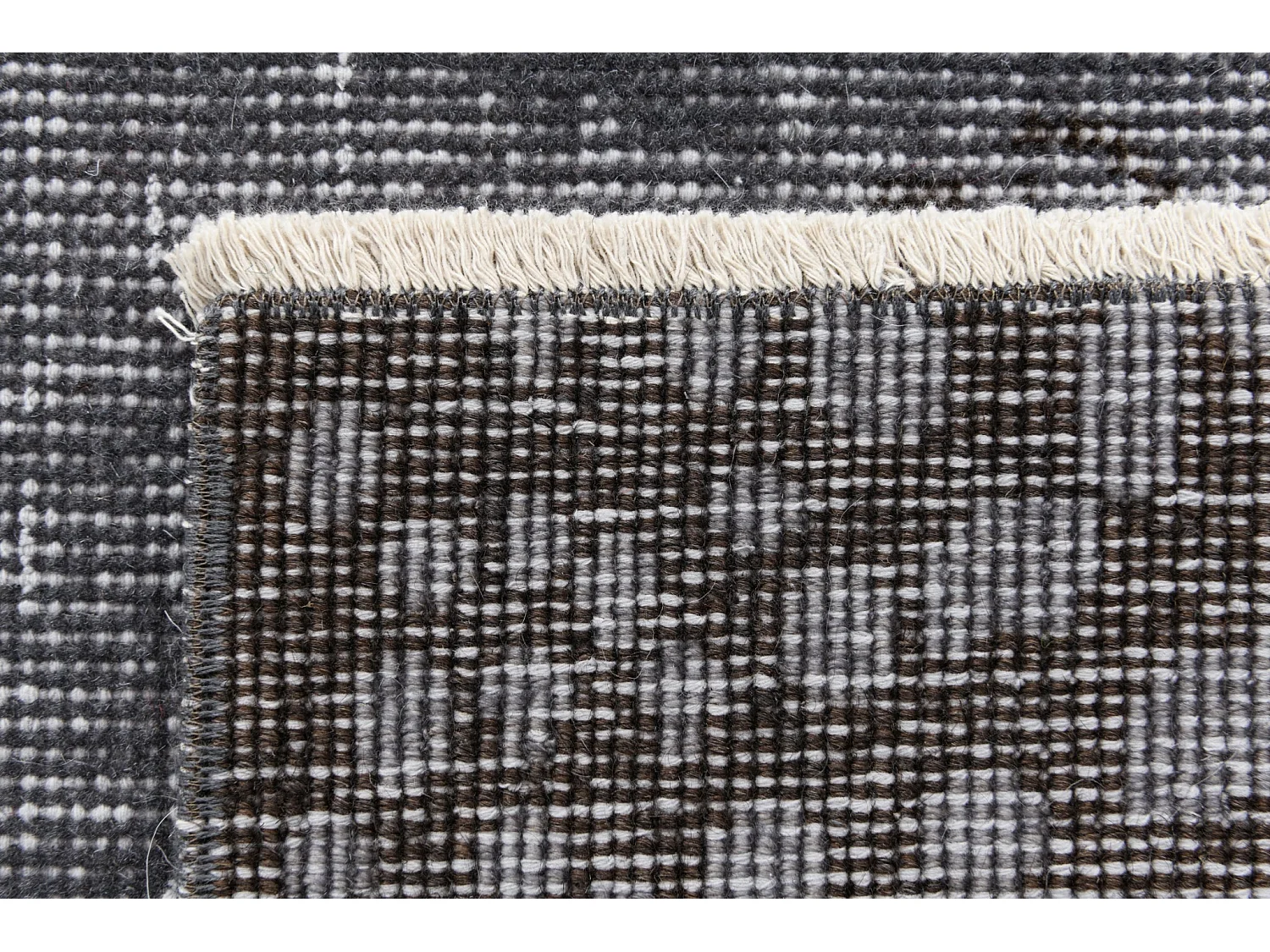 Tapis de laine 163x267 gris Ultra Vintage