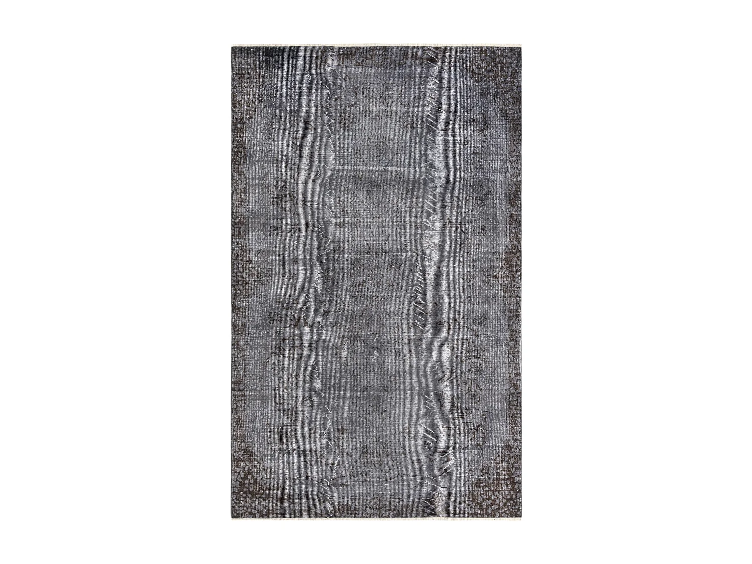 Tapis de laine 163x267 gris Ultra Vintage