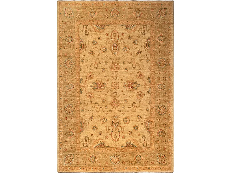 Wollteppich 201x301 Beige Ziegler