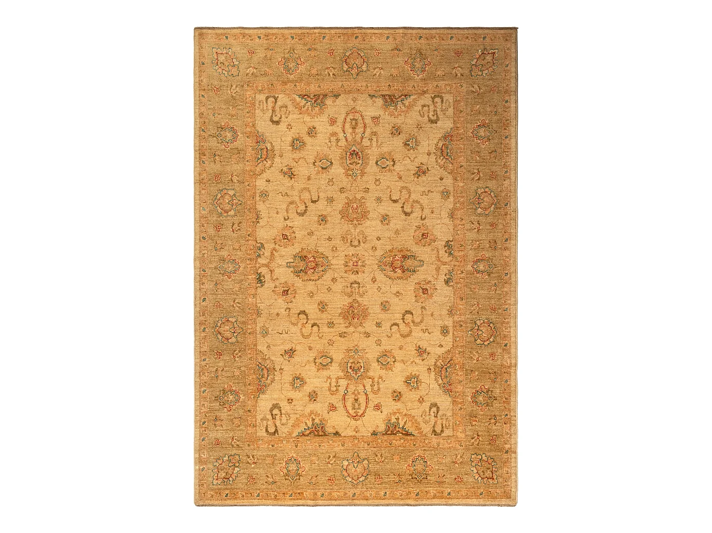 Tapis de laine 201x301 beige Ziegler
