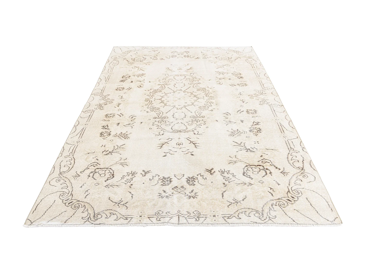 Wollteppich 165x254 Beige Ultra Vintage