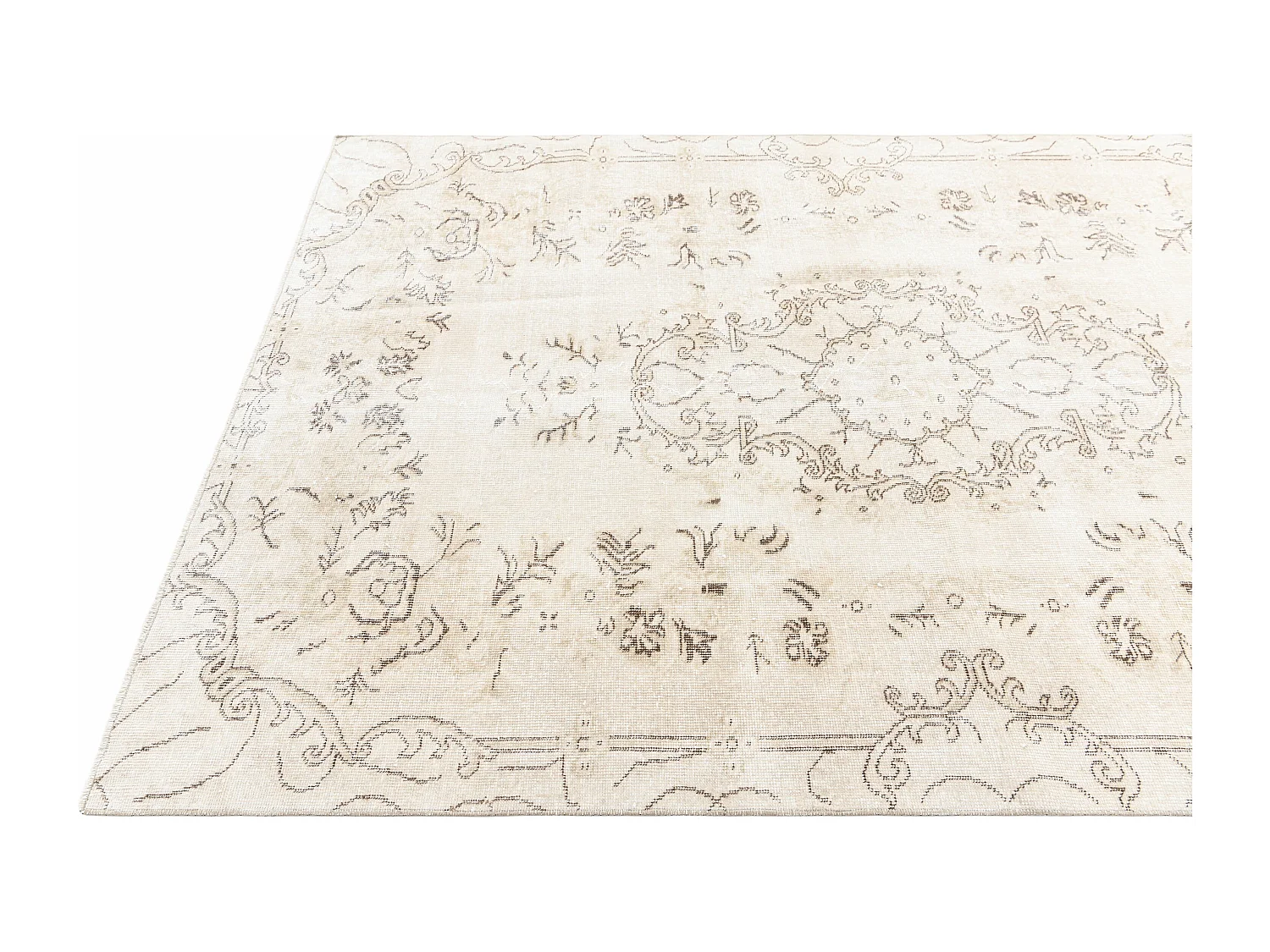 Wollteppich 165x254 Beige Ultra Vintage