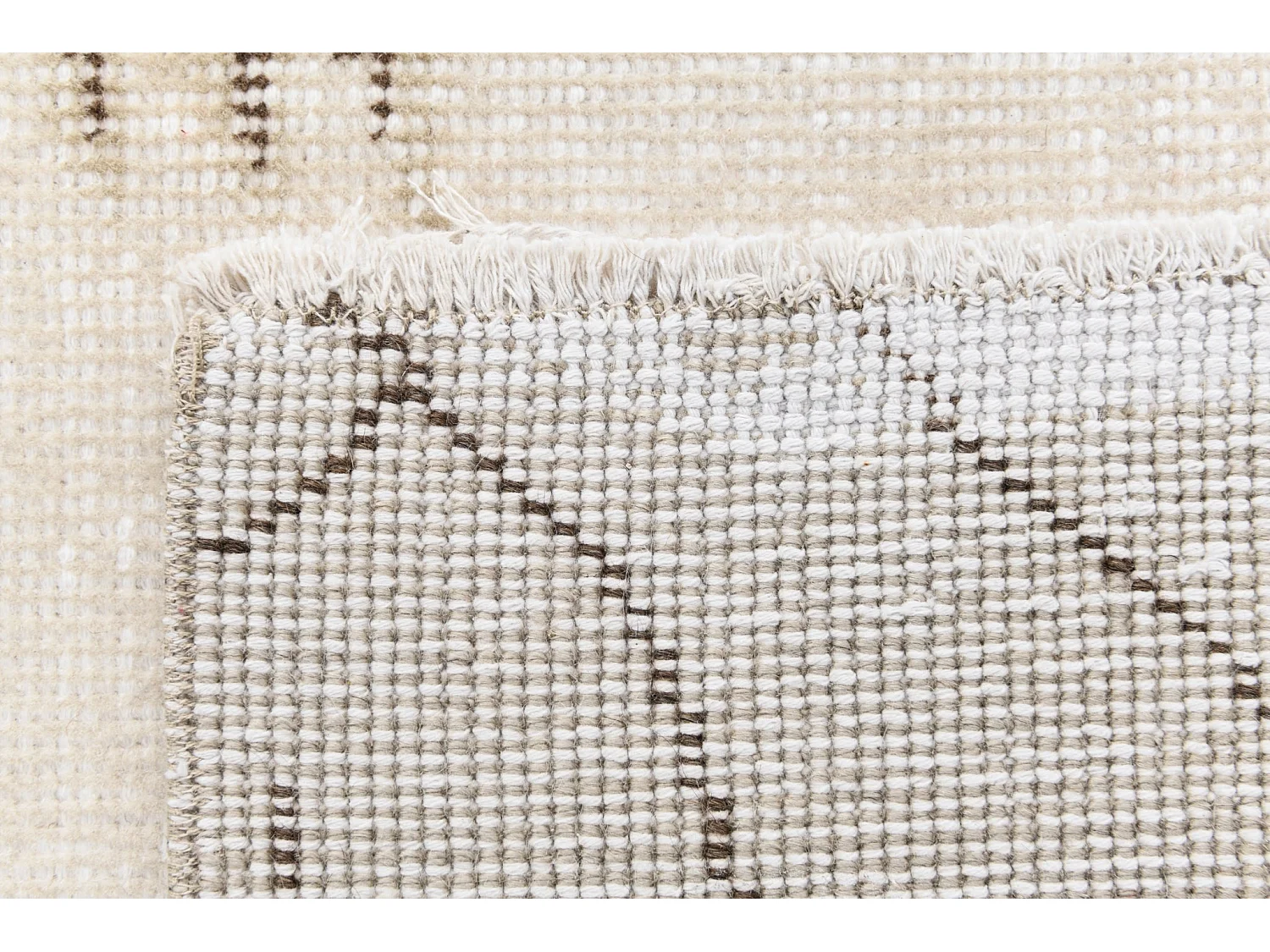 Wollteppich 165x254 Beige Ultra Vintage