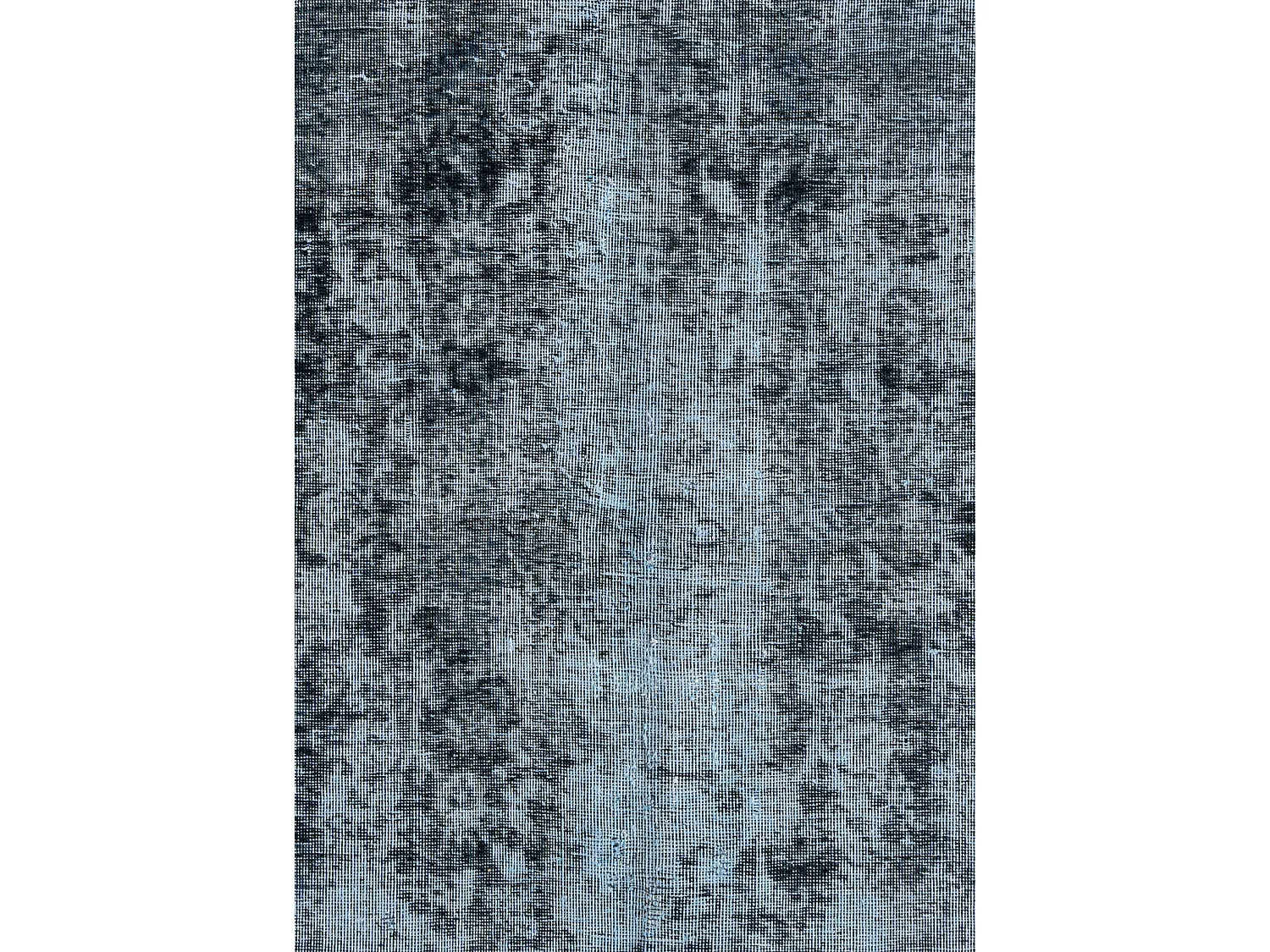 Tappeto in lana 165x247 Blu Vintage