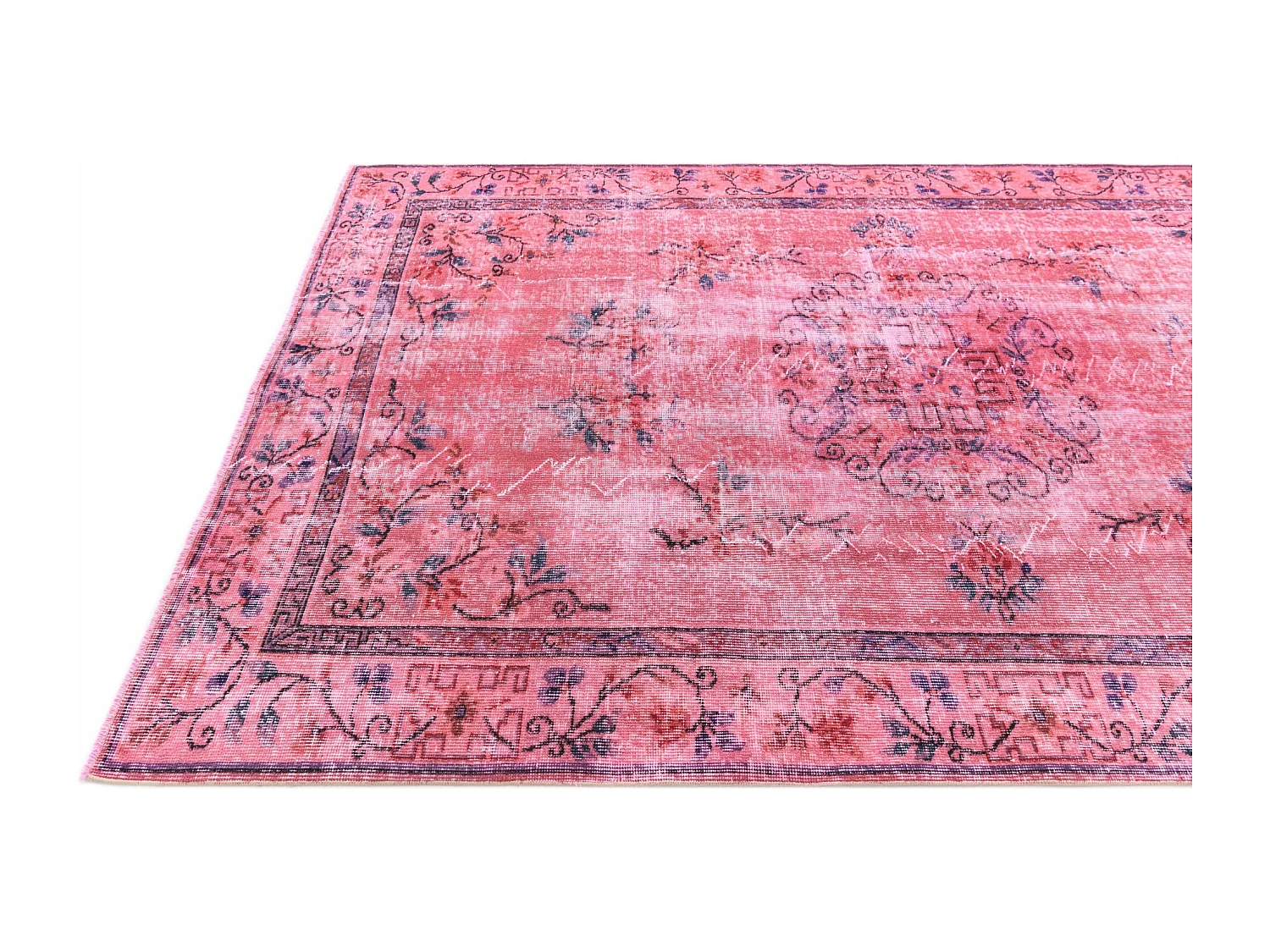 Wollteppich 173x272 Lila Ultra Vintage