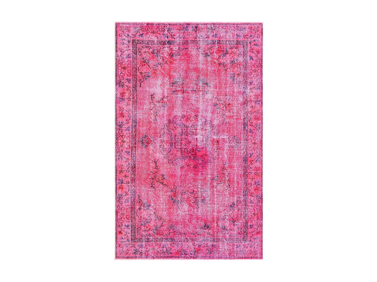 Wollteppich 173x272 Lila Ultra Vintage