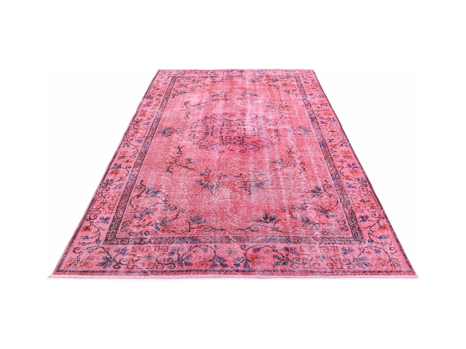 Tapis de laine 173x272 Violet Ultra Vintage