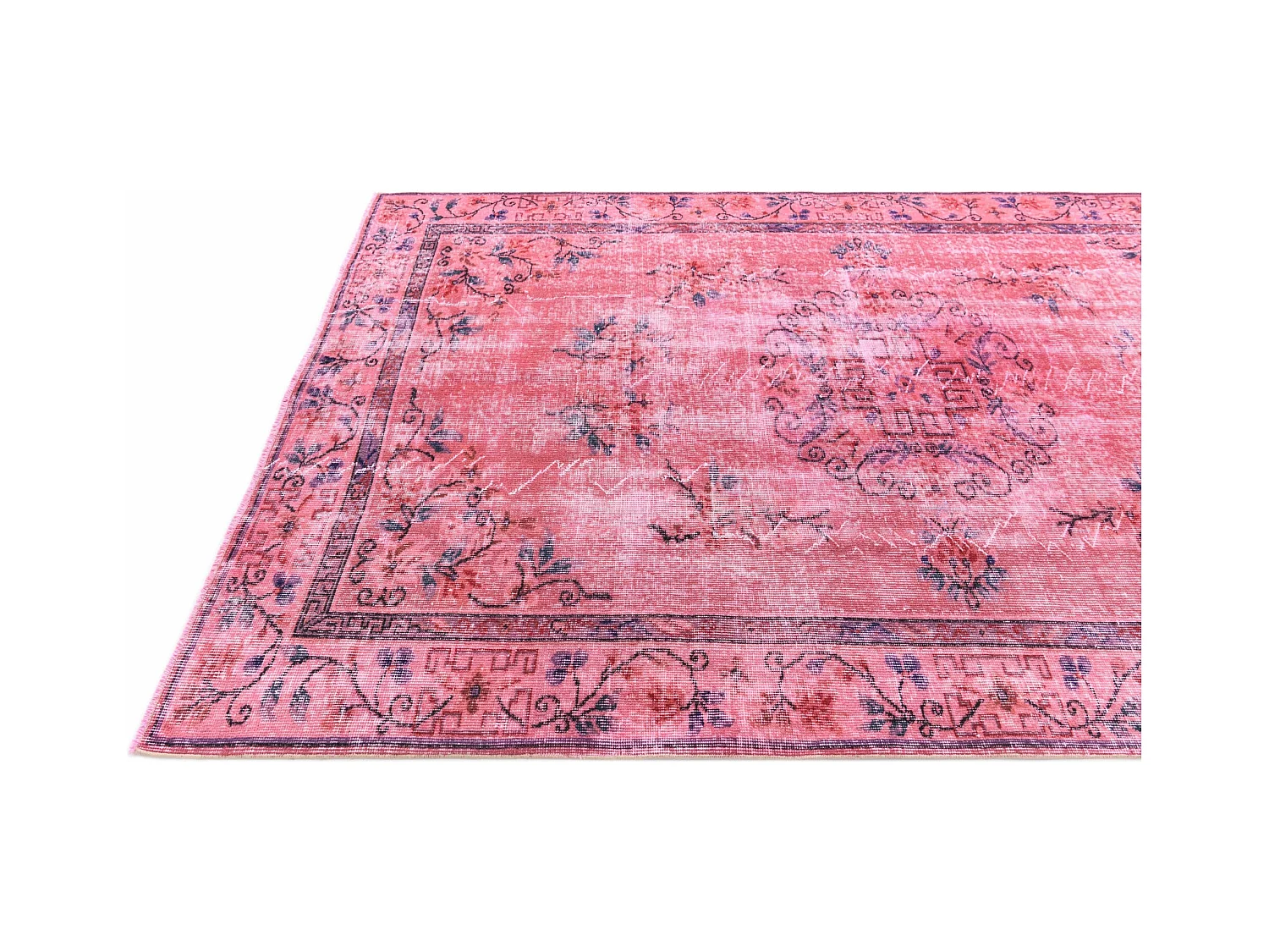 Tapis de laine 173x272 Violet Ultra Vintage
