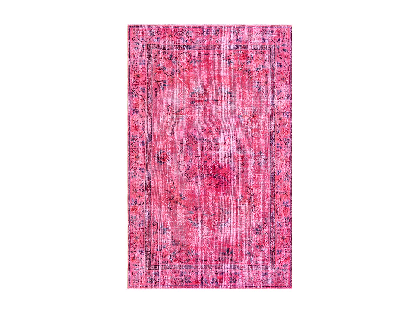 Tapis de laine 284x165 Violet Ultra Vintage