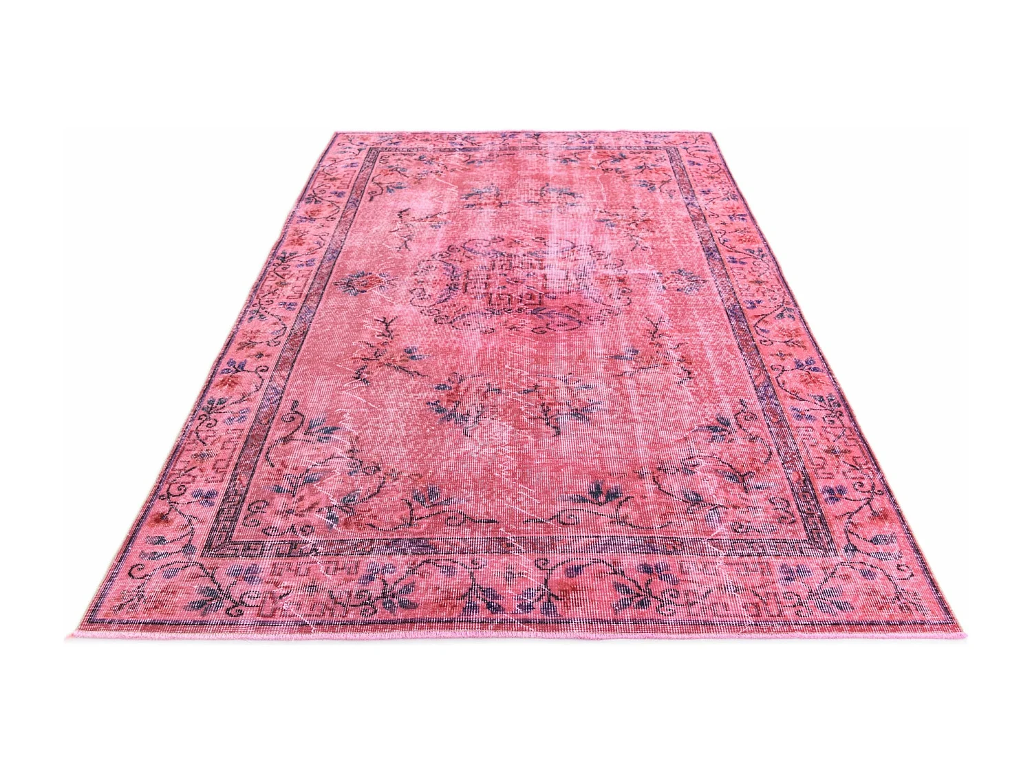 Tapis de laine 173x272 Violet Ultra Vintage