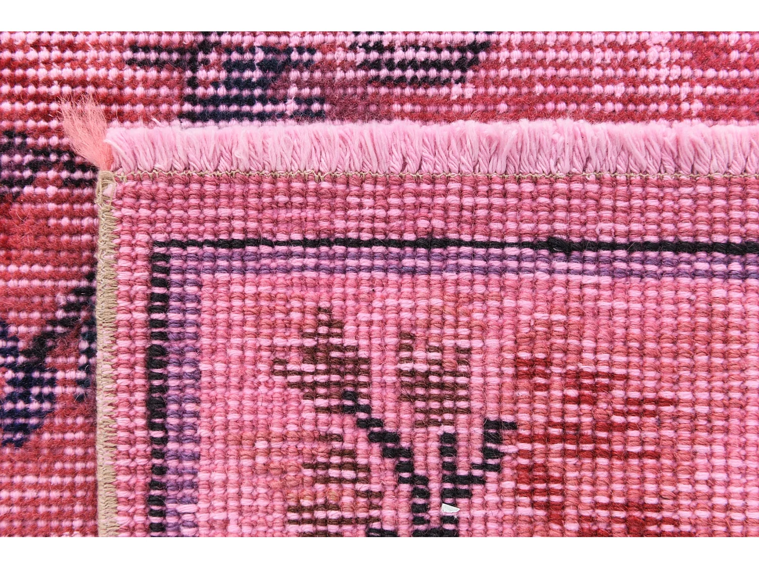 Tapis de laine 173x272 Violet Ultra Vintage