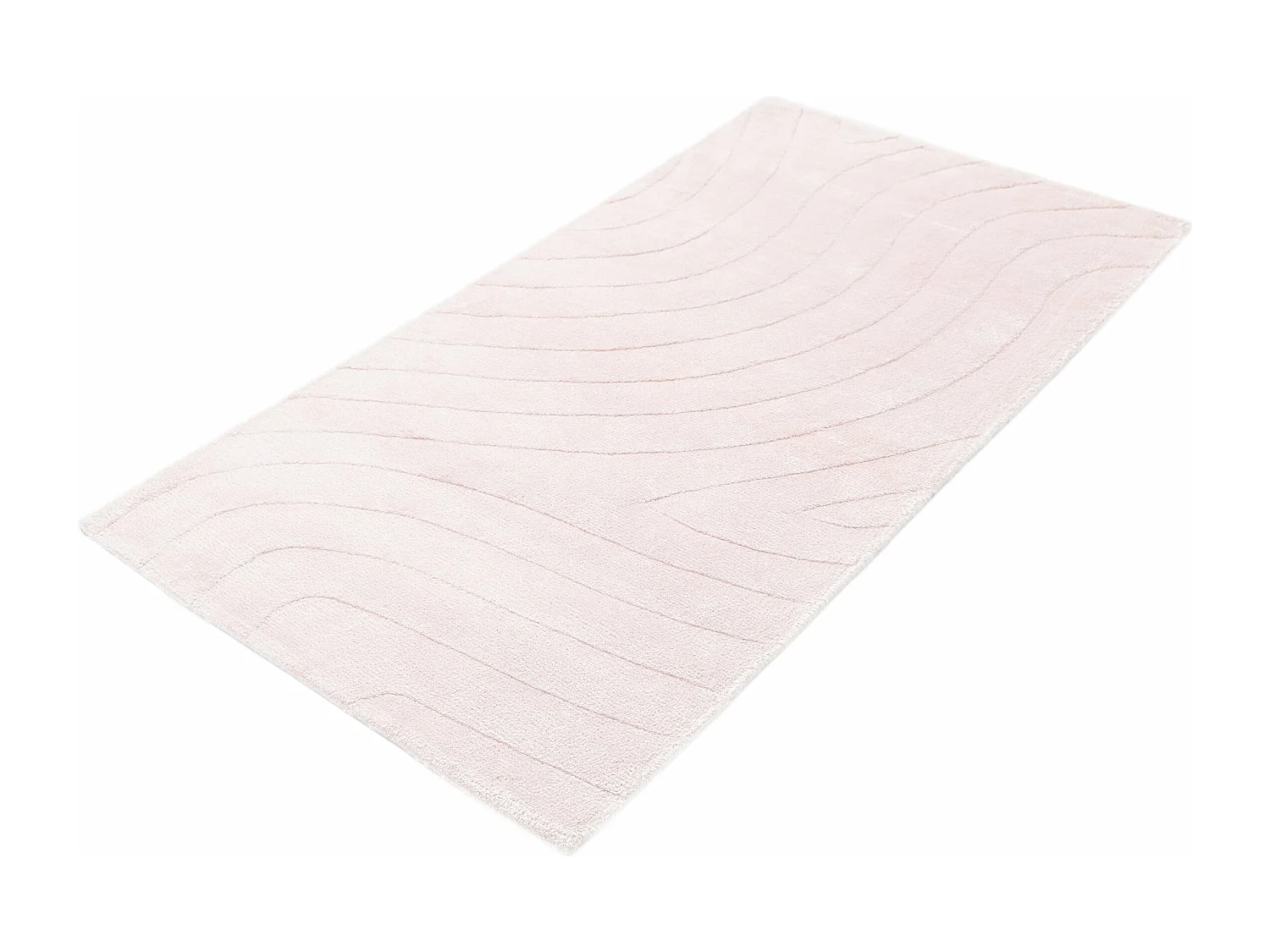 Wollteppich 79x150 Rosa Darya