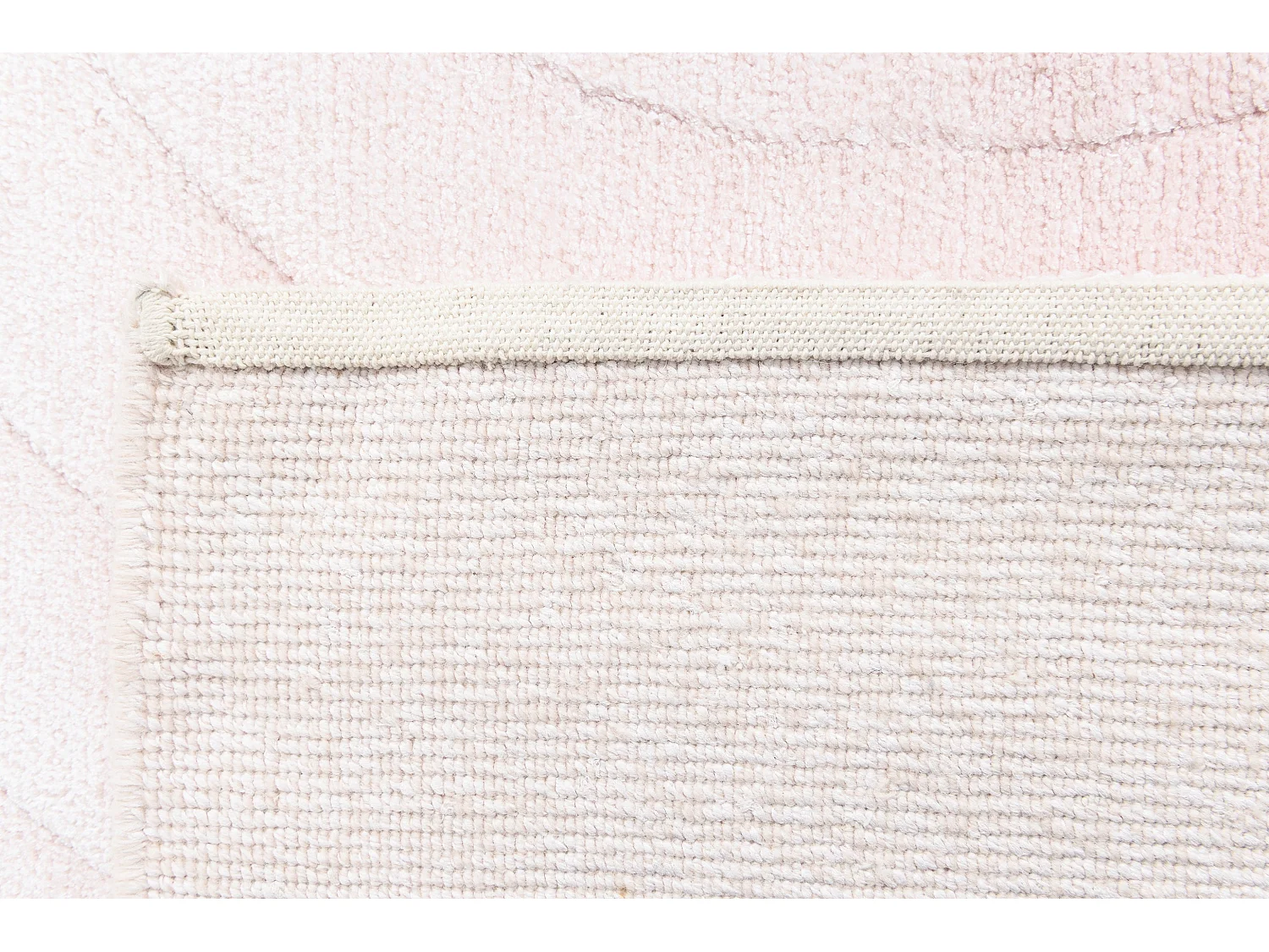 Wollteppich 79x150 Rosa Darya