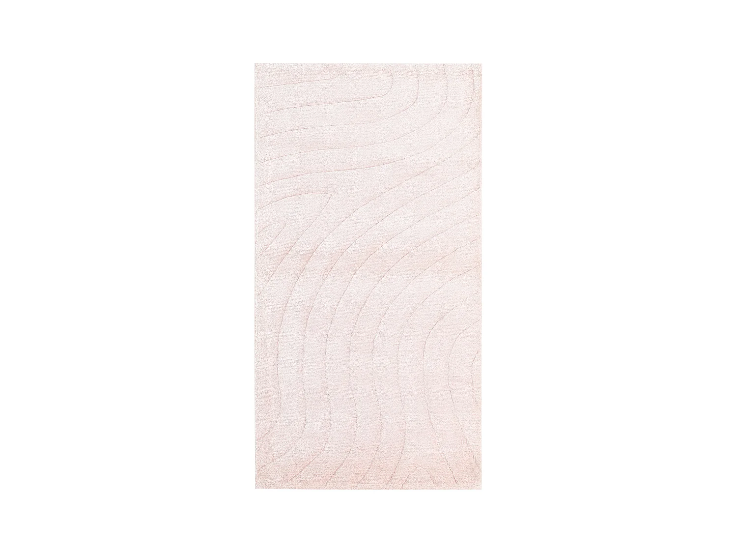 Tapis de laine 79x150 rose Darya