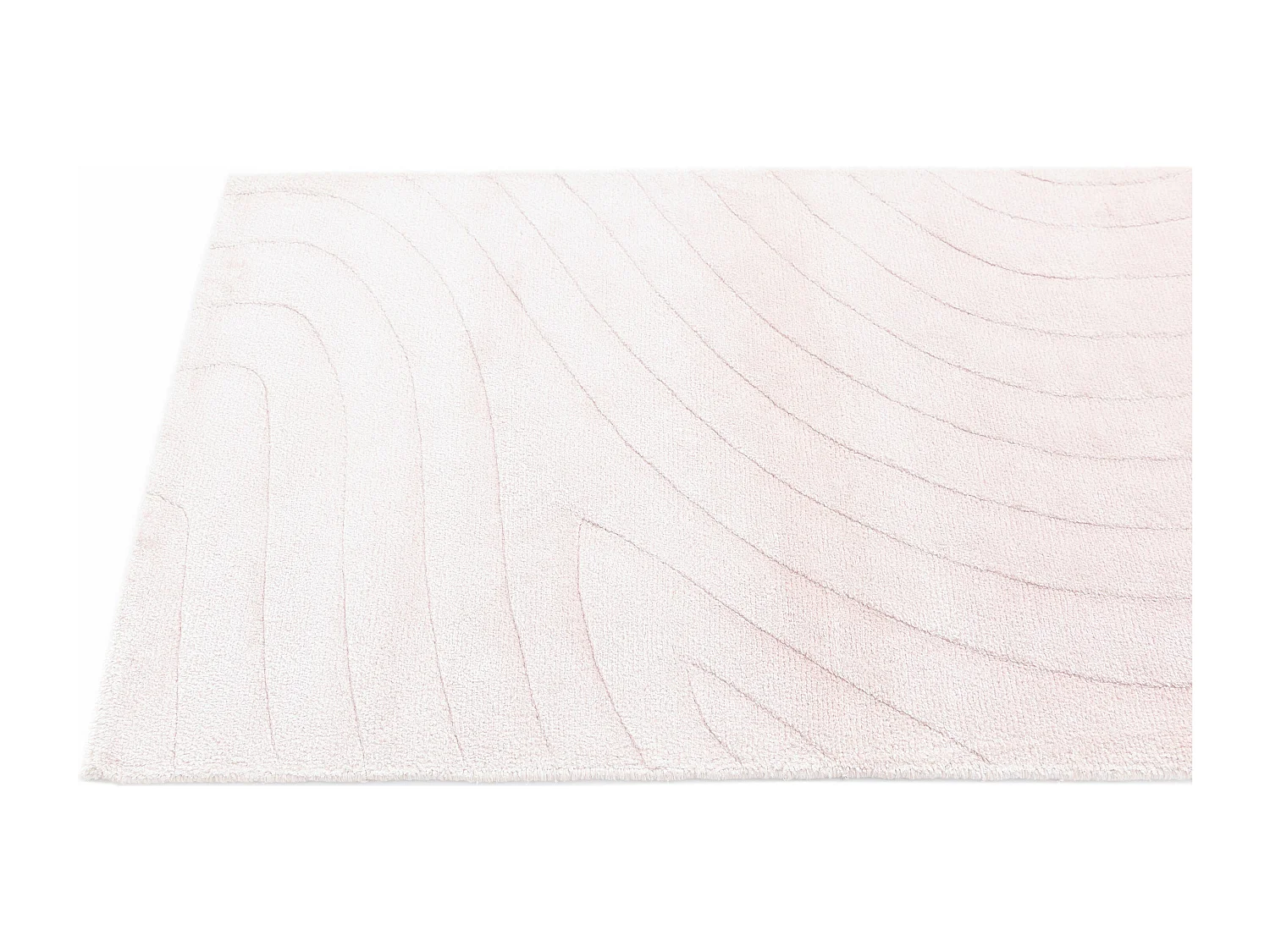 Wollteppich 79x150 Rosa Darya