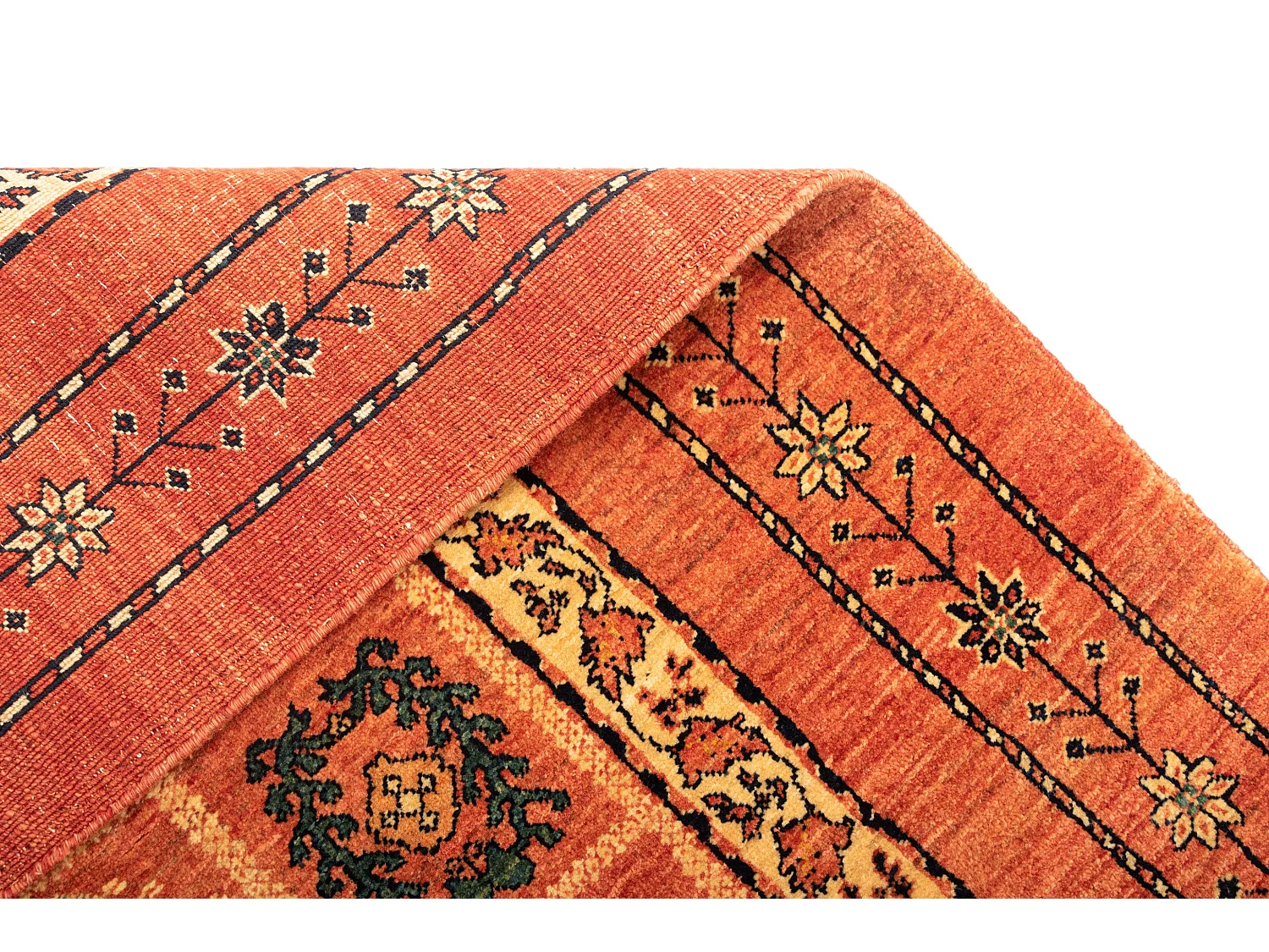 Tapis de laine 113x168 rouge Kashkuli