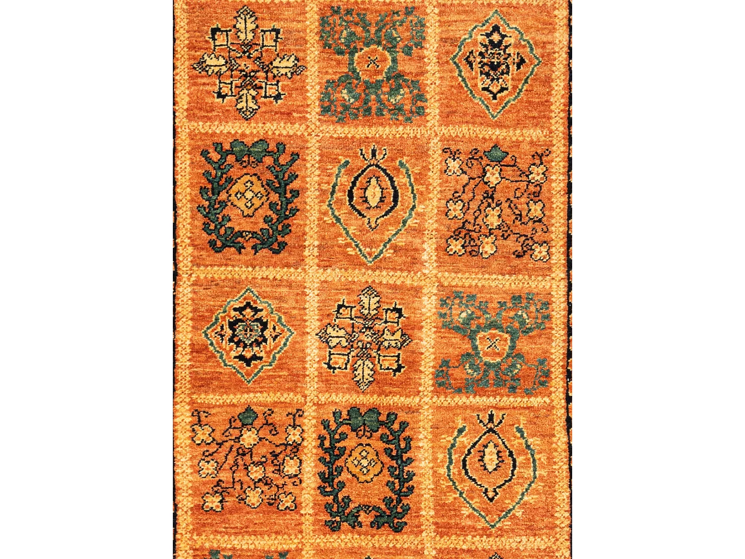 Tapis de laine 113x168 rouge Kashkuli