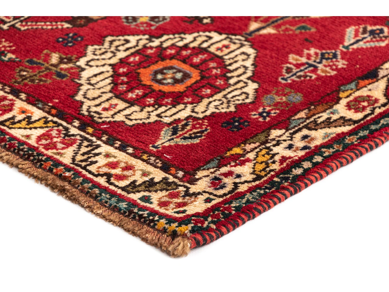 Tapis de laine 125x177 rouge Ghashghai