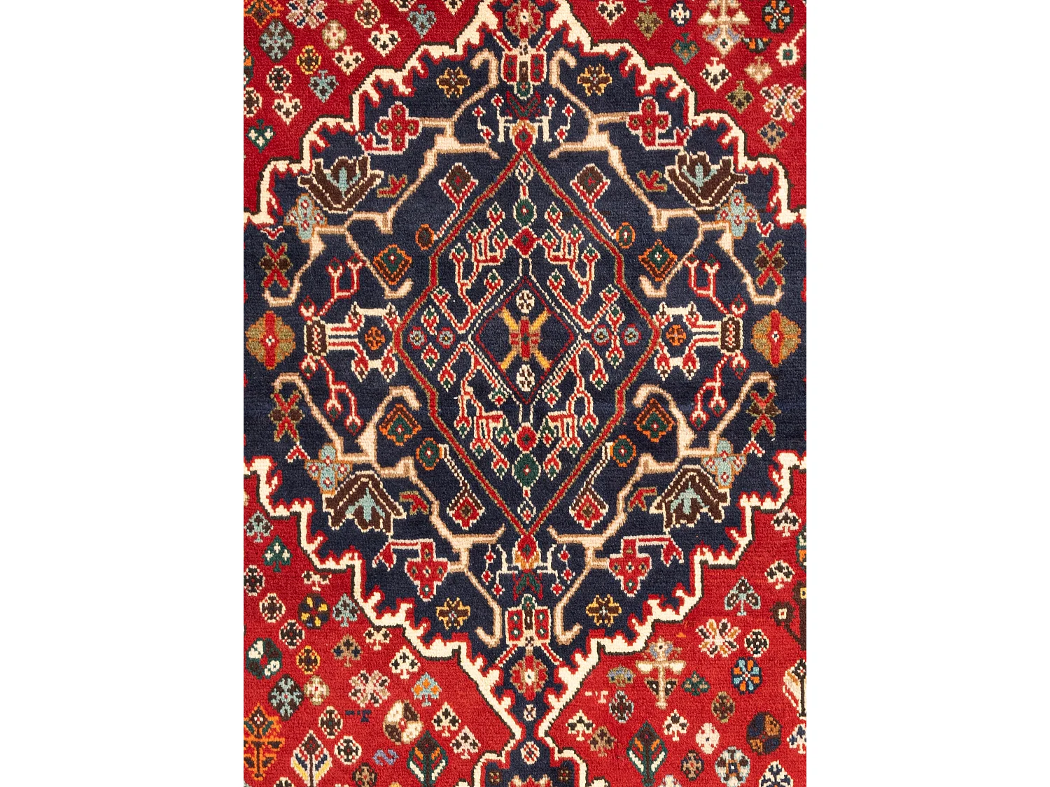 Tapis de laine 125x177 rouge Ghashghai