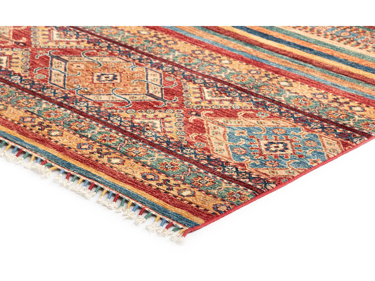 Wollteppich 247x295 Rot Torkman