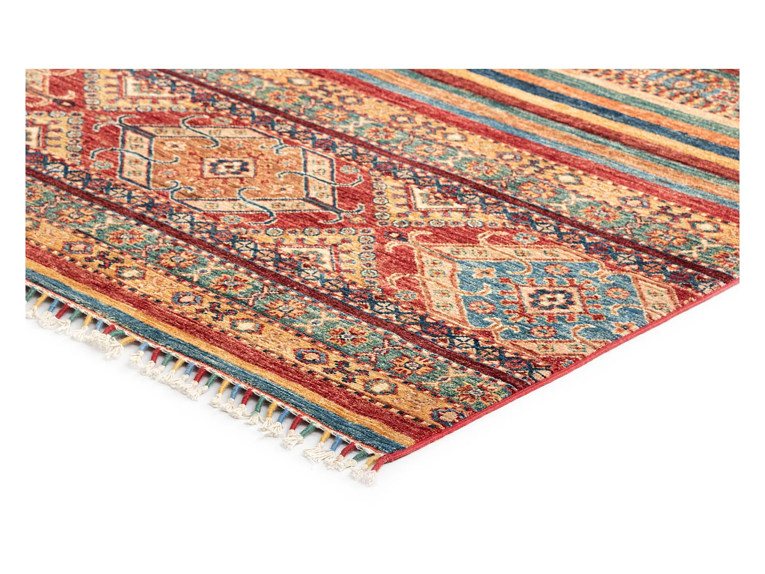 Tappeto in lana 247x295 rosso Torkman