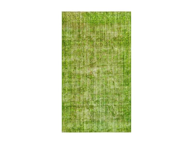 Tapis de laine 160x282 vert Ultra Vintage