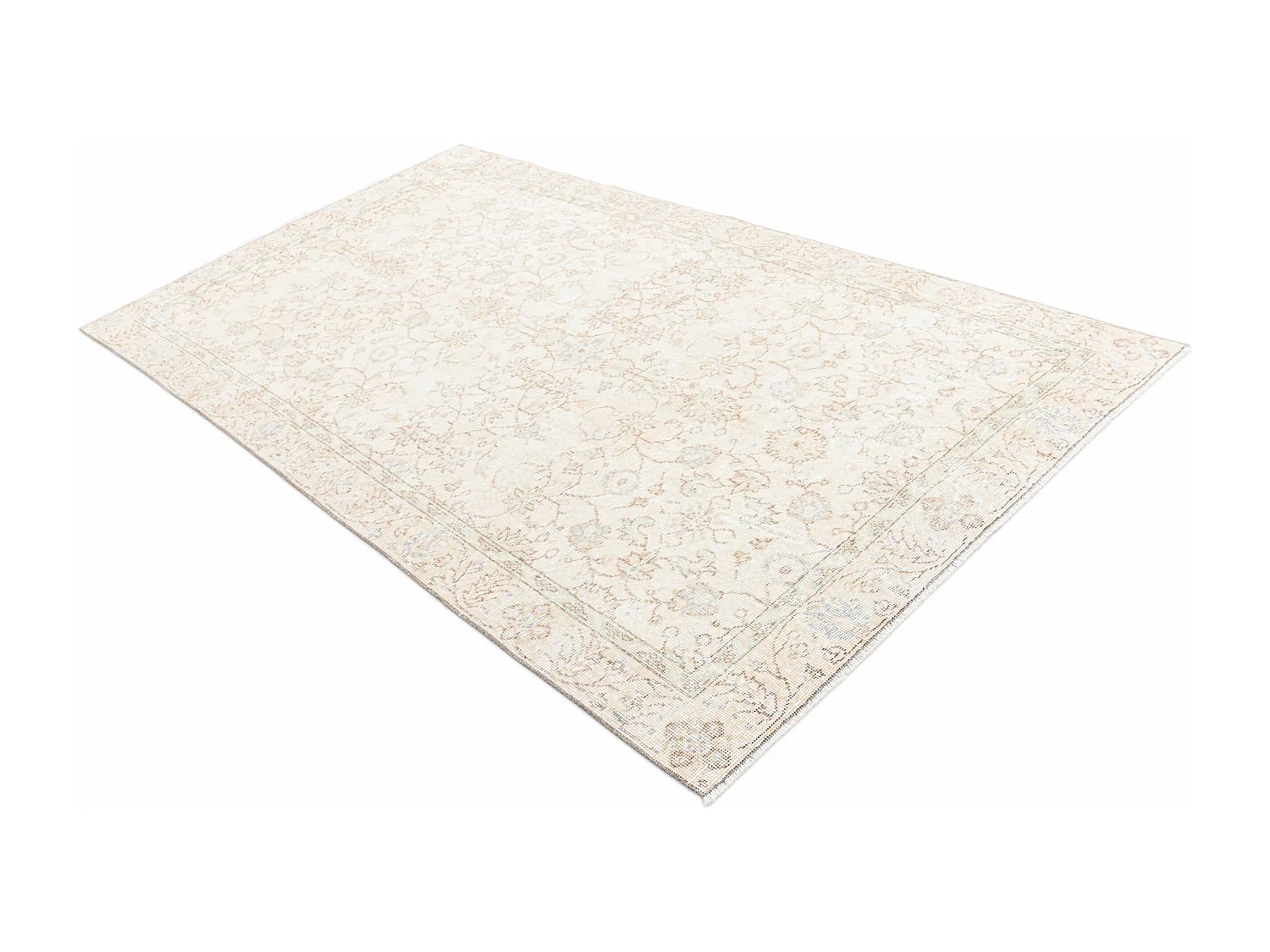 Tapis de laine 135x244 rose Ultra Vintage