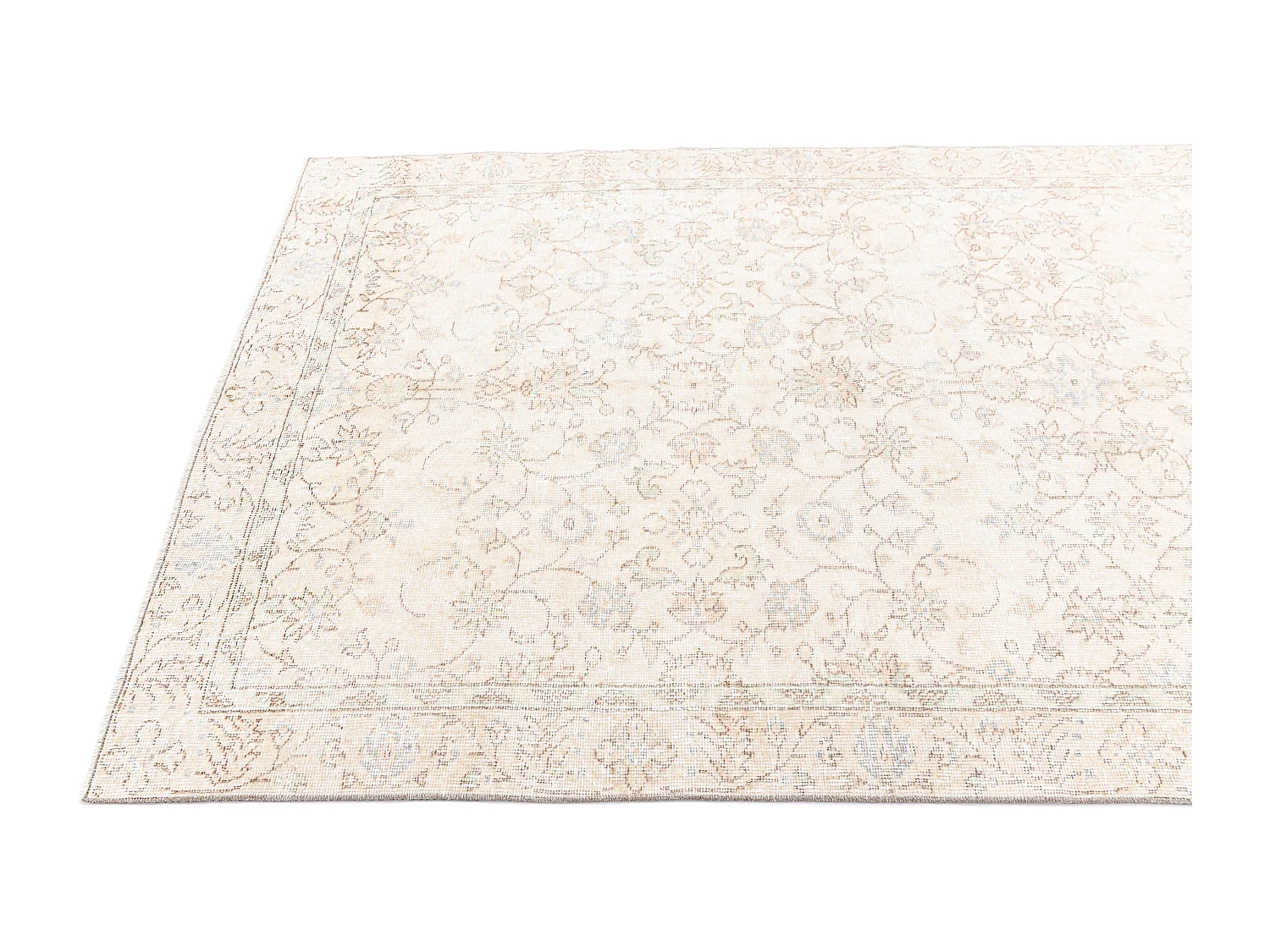 Tapis de laine 135x244 rose Ultra Vintage