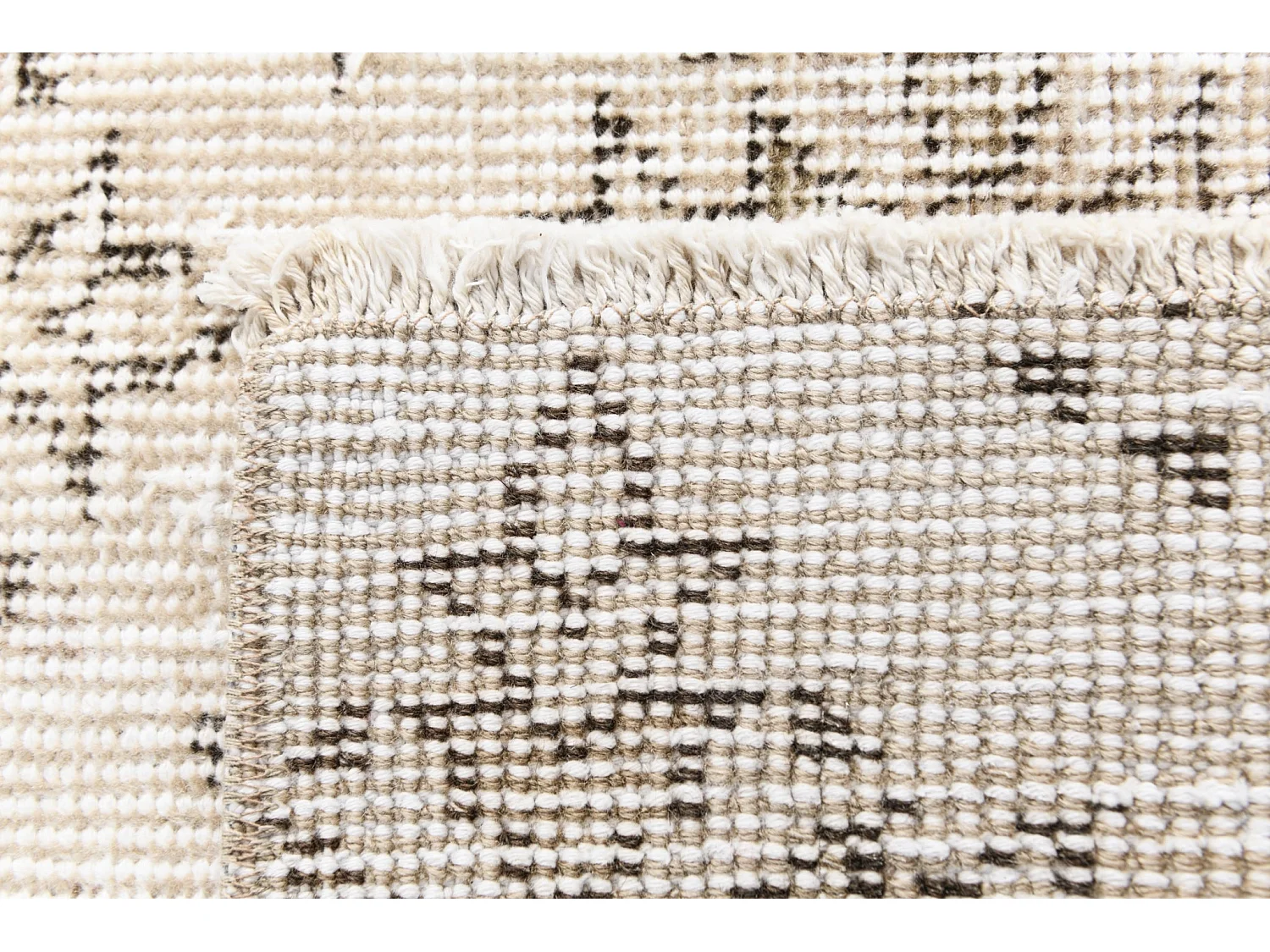 Tapis de laine 147x234 beige Ultra Vintage