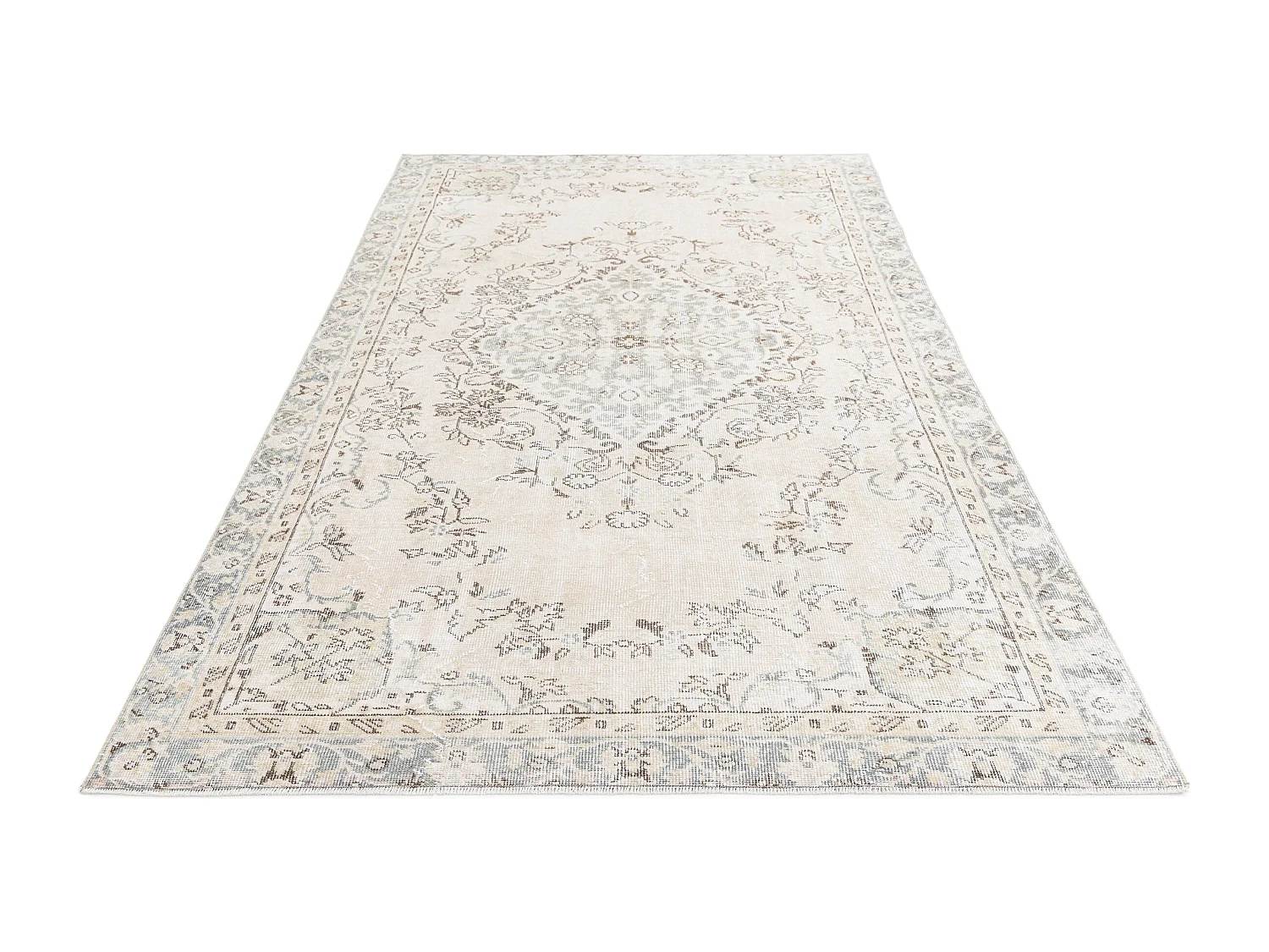 Tapis de laine 165x292 beige Ultra Vintage