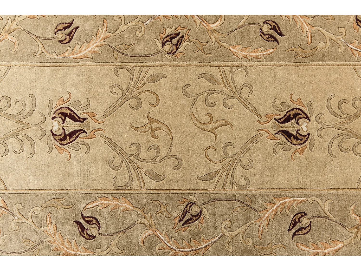 Tapis de couloir en laine 79x302 brun Darya