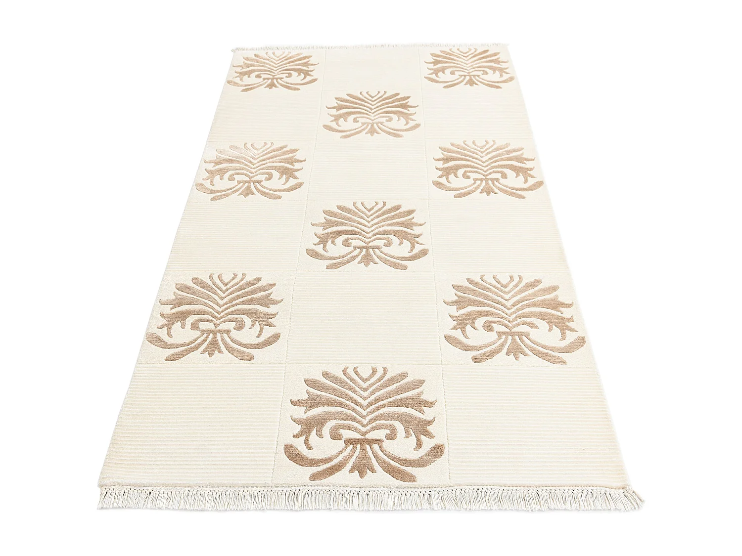 Tapis de laine 99x201 beige Darya