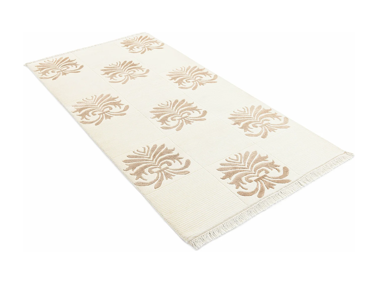 Tapis de laine 99x201 beige Darya