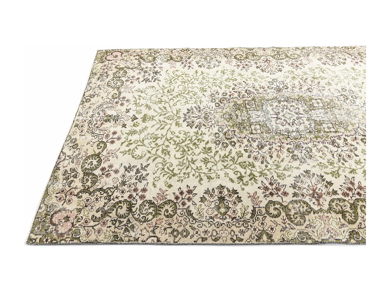 Tapis de laine 163x287 beige Ultra Vintage
