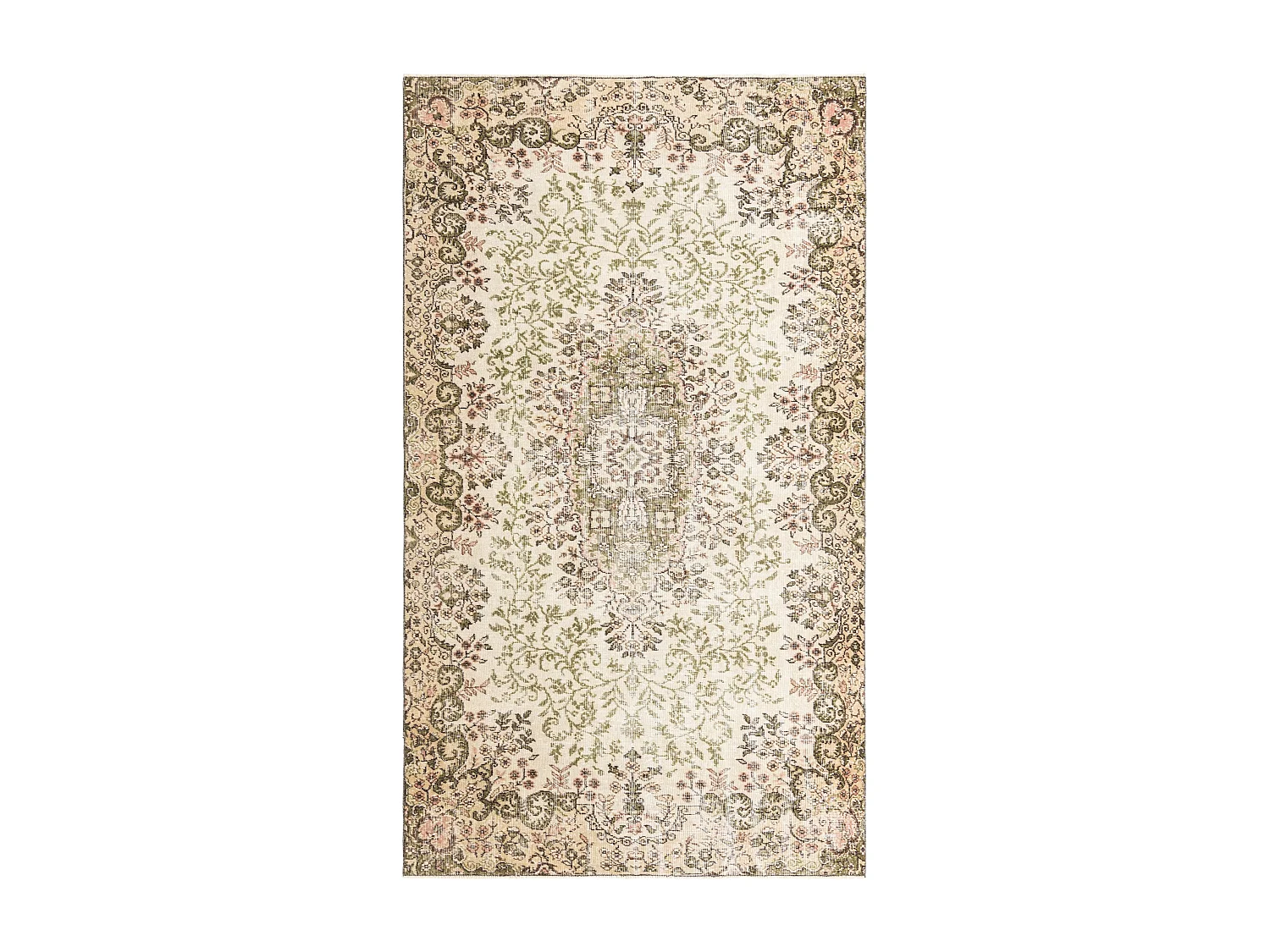 Tapis de laine 163x287 beige Ultra Vintage