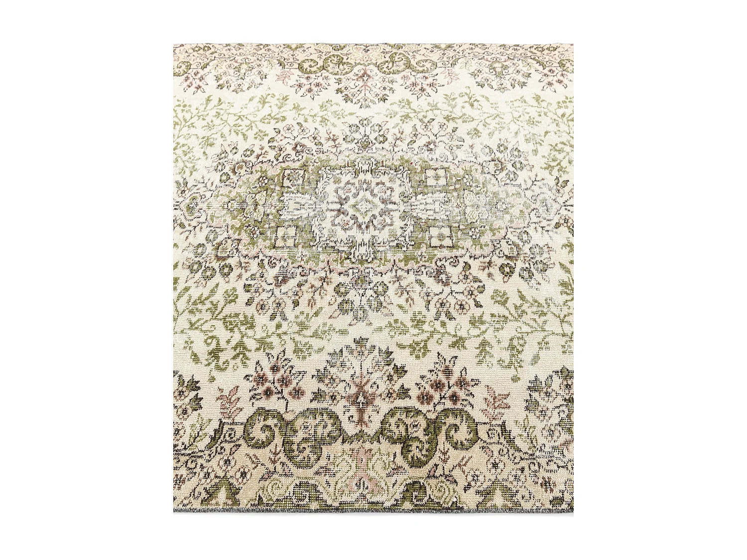 Tapis de laine 163x287 beige Ultra Vintage