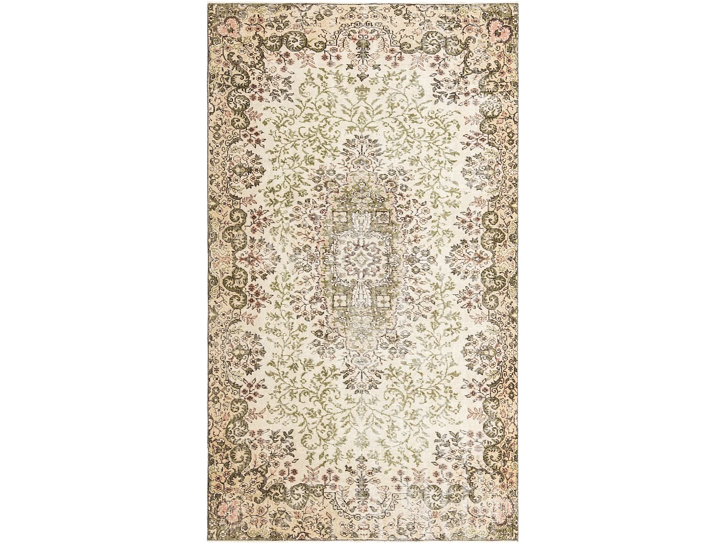 Tapis de laine 163x287 beige Ultra Vintage
