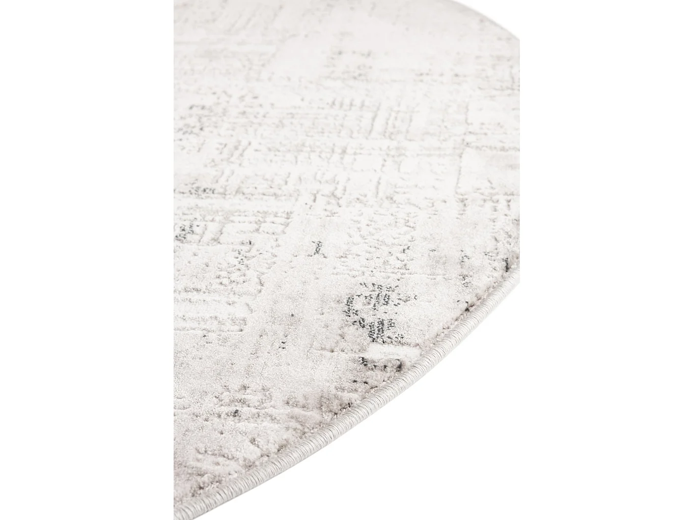 Teppich 125x125 Grau Davos Miracle