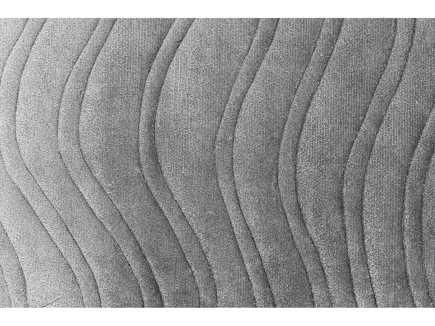 Tapis de couloir en laine 84x389 gris Darya