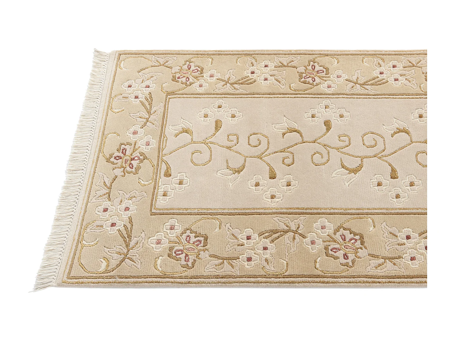Tapis de couloir en laine 81x254 brun Darya
