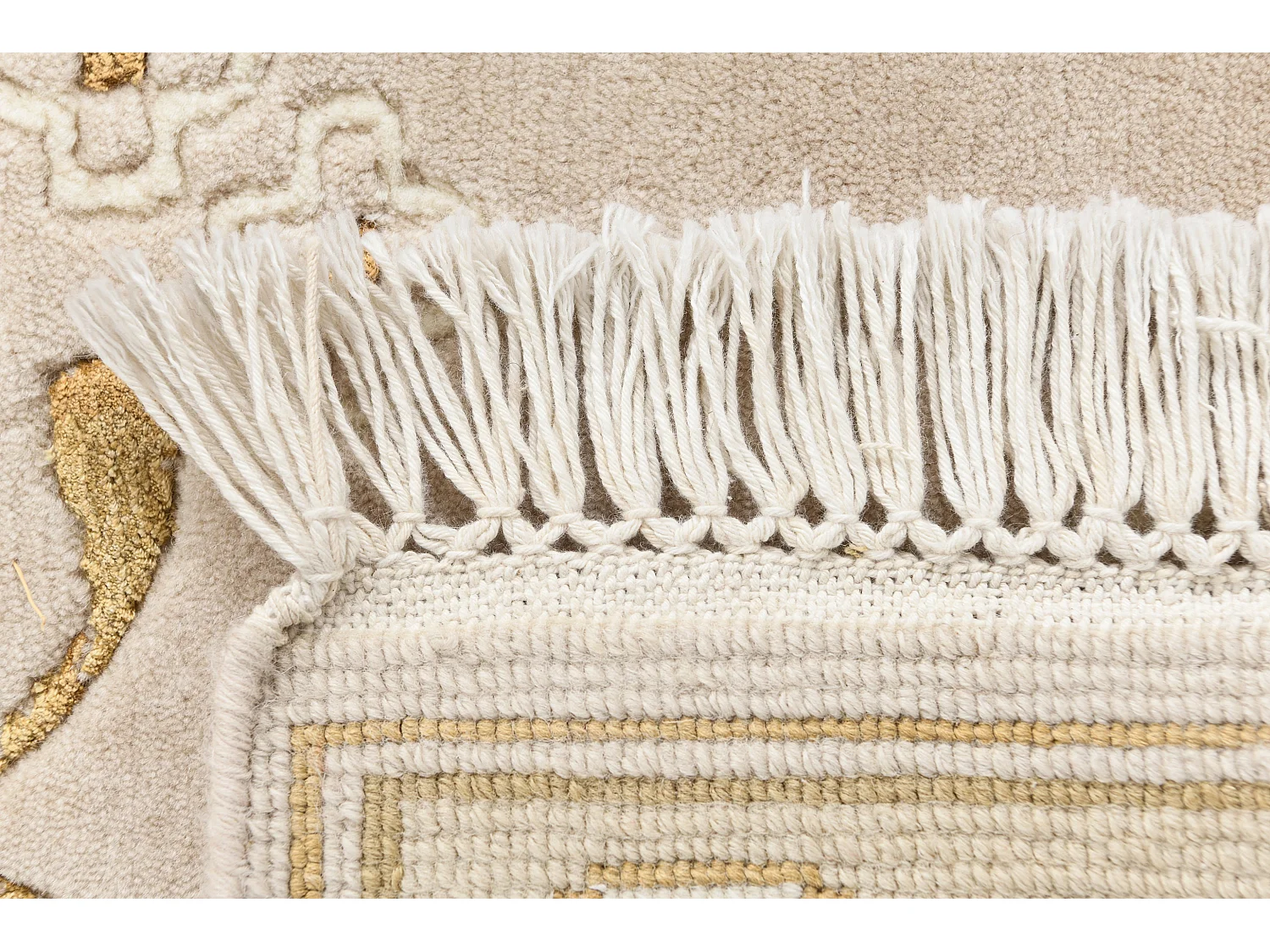 Tapis de couloir en laine 81x254 brun Darya